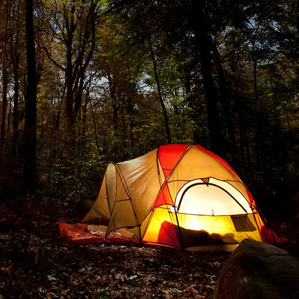 Lindsay's Protective Clothing Footwear camping at night